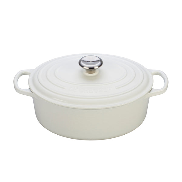 Le Creuset - 5 Qt. Signature Oval Oven - White