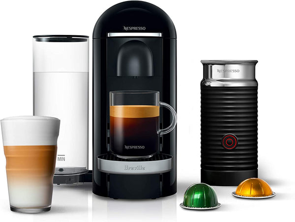 Breville Nespresso VertuoPlus Deluxe Bundle - Black
