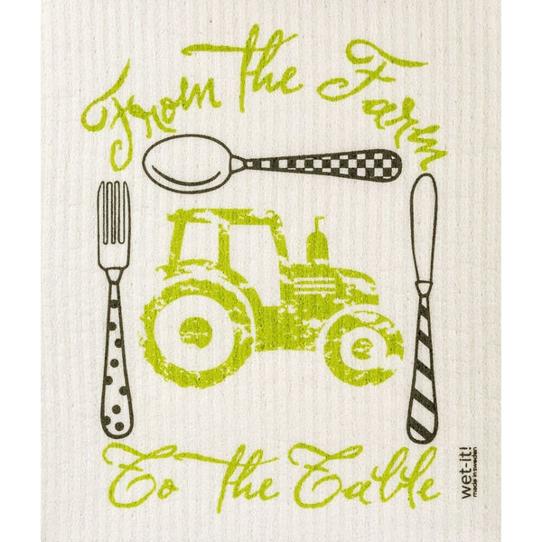 Wet-it! Swedish Dishcloth -  Farm to Table