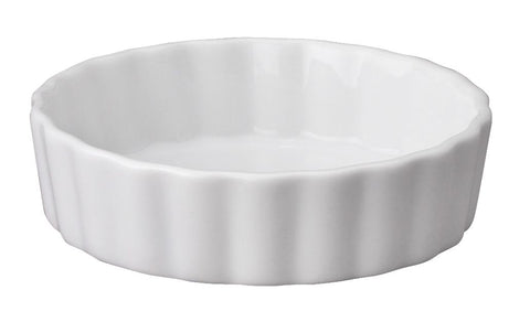 HIC Ceramic 4" Round Quiche Dish