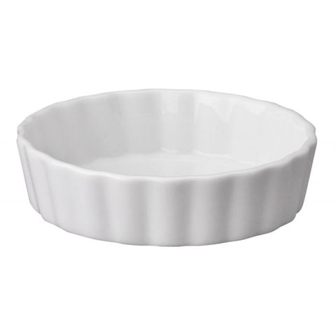 HIC Ceramic 5" Round Quiche Dish