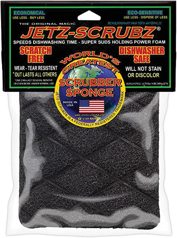 Jetz-Scrubz Square Scrubber Sponge