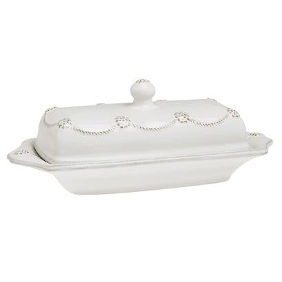 Juliska- Berry & Thread Whitewash Butter Dish