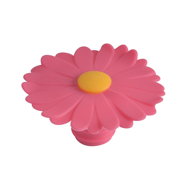 Charles Viancin Bottle Stopper - Pink Daisy