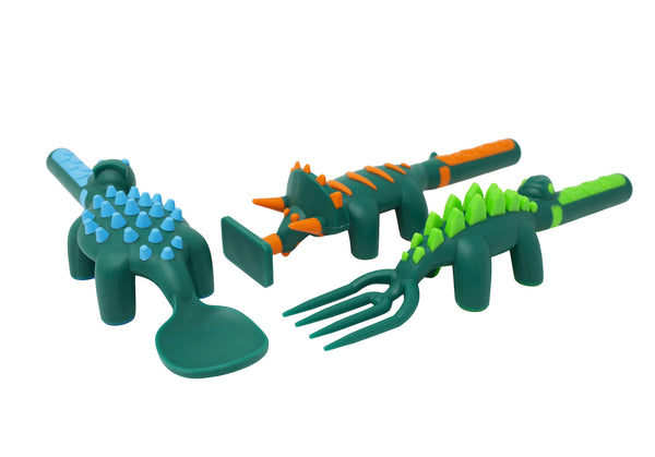 Constructive Eating - Dinosaur Utensil Set