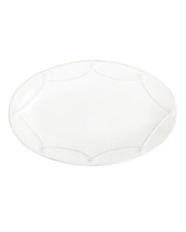 Juliska Berry & Thread Medium Oval Platter - White