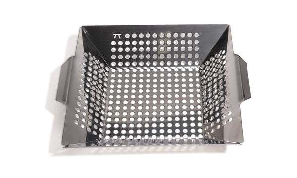 Outset Stainless Steel Square Grill Wok