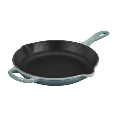 Le Creuset 10.25" Iron Handle Skillet - Sea Salt