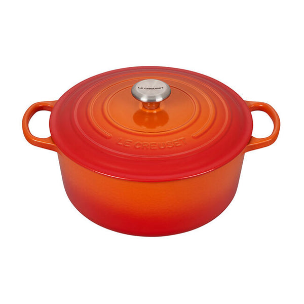 Le Creuset - 7.25 QT Signature Round - Flame
