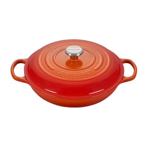 Le Creuset Silicone Handle Grips - Flame – The Happy Cook