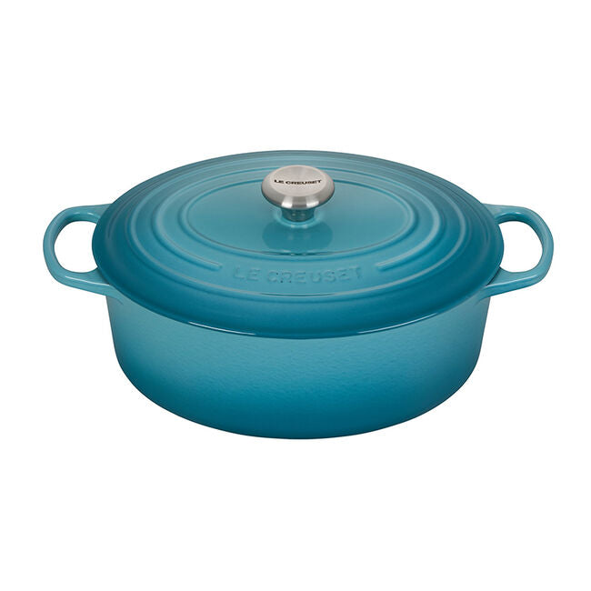 Le Creuset 6.75-Quart Signature Oval Dutch Oven - Caribbean