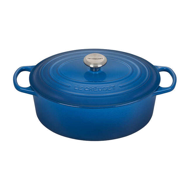 Le Creuset Signature Oval Dutch Oven, Cherry - 6.75 qt