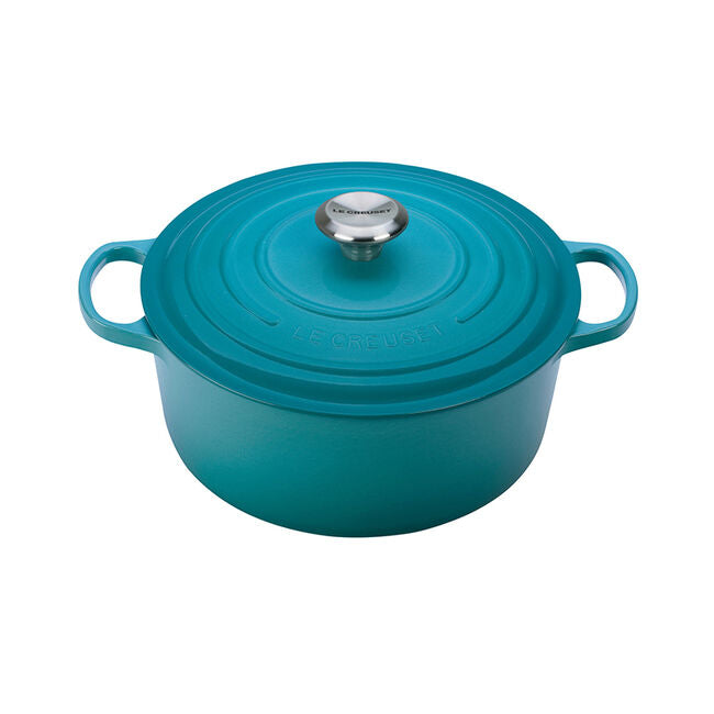 Le Creuset 7.25-Quart Signature Cast Iron Round Dutch Oven - Caribbean