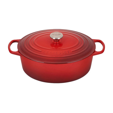 Le Creuset - 8 Qt. Signature Oval Oven - Cerise (Promo)