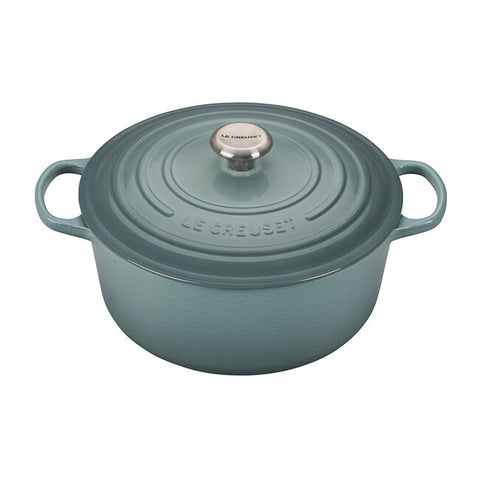 Le Creuset 7.25 Qt Signature Round - Sea Salt