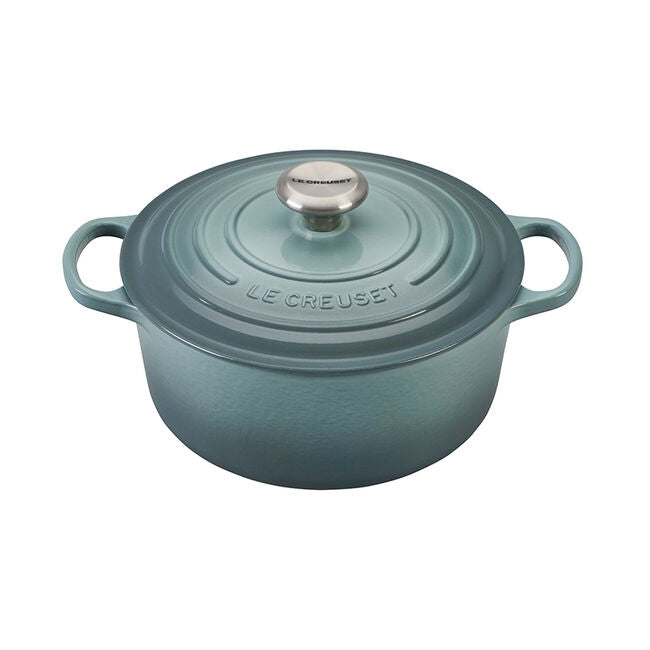 Le Creuset 4.5 qt. Signature Round Dutch Oven - Sea Salt