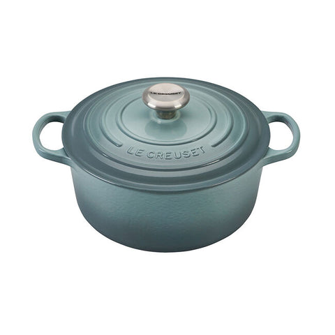 Le Creuset 4.5 Qt Signature Round Oven - Sea Salt