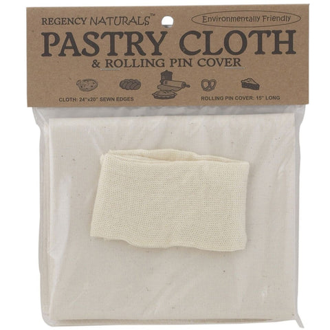 Regency Natural Pastry Cloth & Rolling Pin Cover