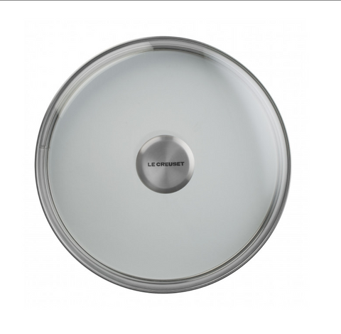 Le Creuset Glass Lid w/ Stainless Steel Knob - 8"