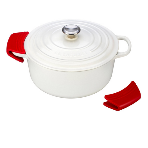 Le Creuset Silicone Pot Grips - Cerise