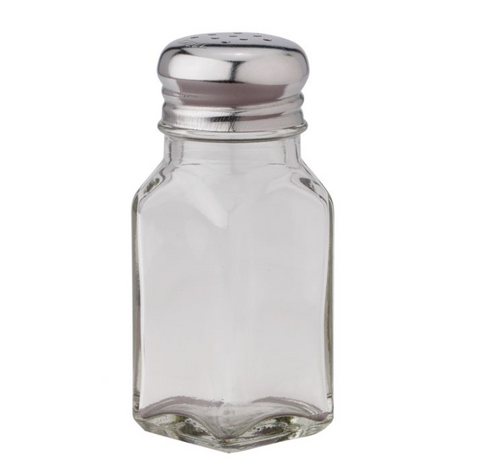 HIC Glass Salt or Pepper Shaker