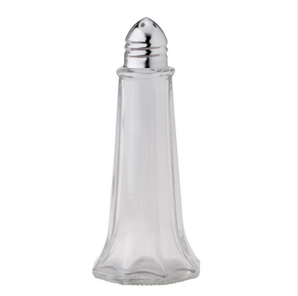 HIC Glass Tower Salt or Pepper Shaker