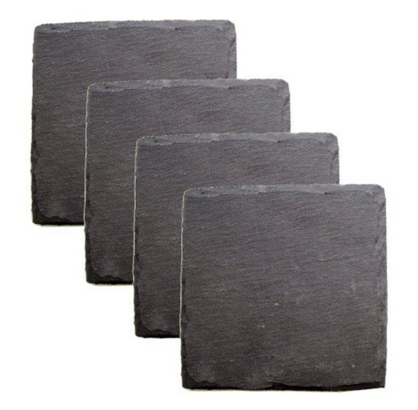 Twine Square Slate Coasters
