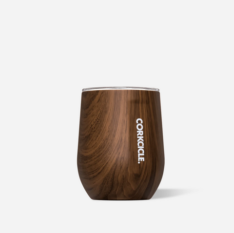 Corkcicle Origins 12 oz Stemless Tumbler - Walnut