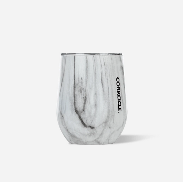 Corkcicle 12 oz Stemless - Snowdrift