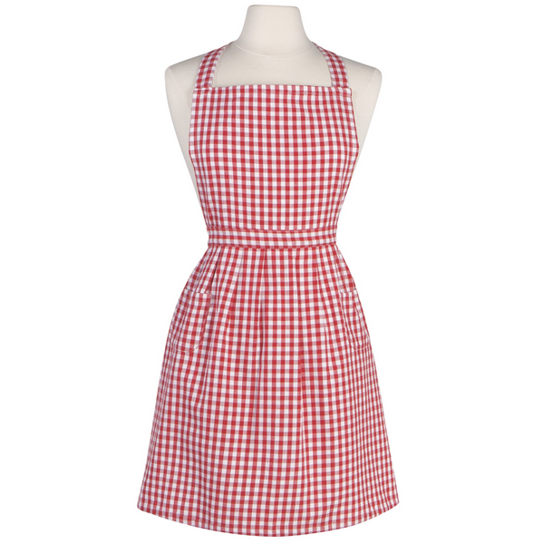 Now Designs Classic Apron - Red Gingham