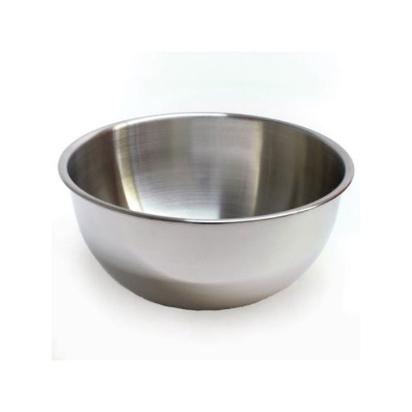 Stainless Steel Mixing Bowls Set Of 2 - Deep Kitchen Bowls For Baking & Serving