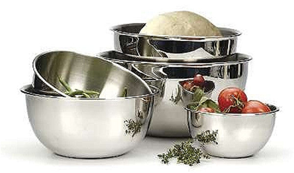 HIC Stainless Steel Mixing Bowl, 6-Quart