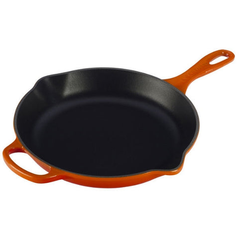 Le Creuset 10.25" Iron Handle Skillet - Flame