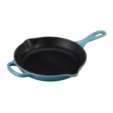 Le Creuset 9" Iron Handle Skillet - Caribbean