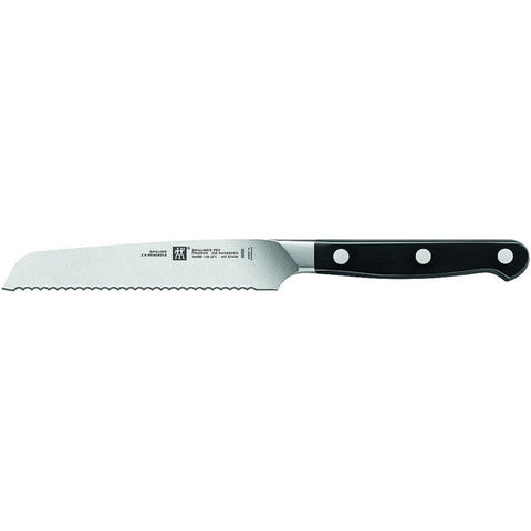 Zwilling Pro Serrated Utility Knife - 5"