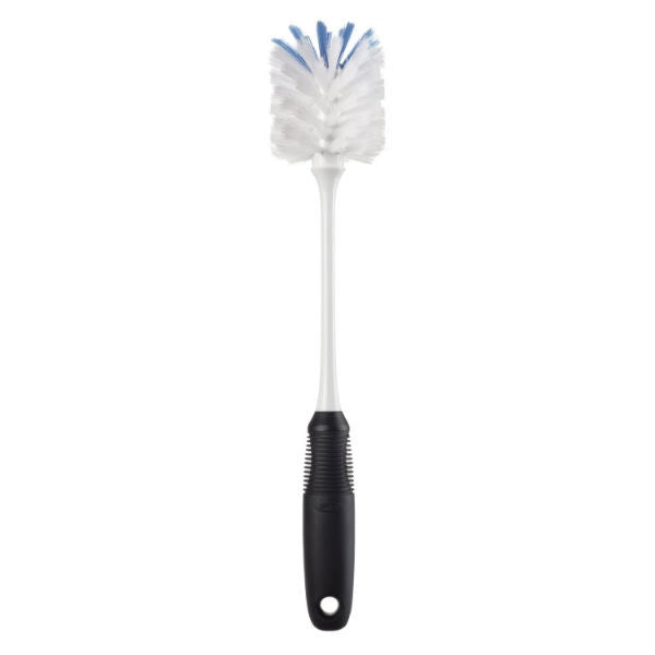 OXO Good Grips Flexible Neck Bottle Brush, Black/White