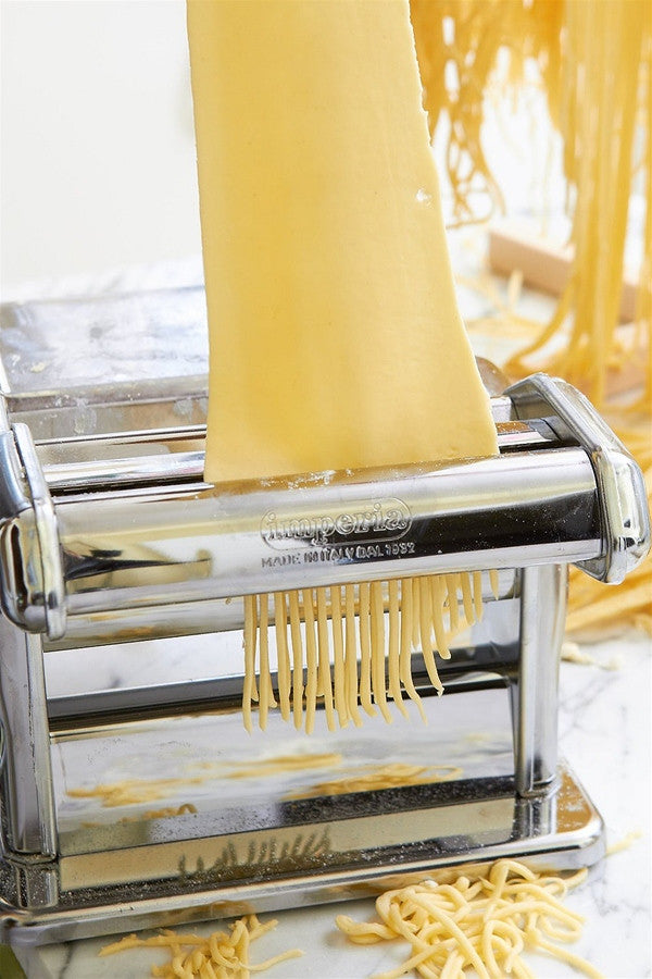 Homemade Pasta on a Imperia Pasta Machine 