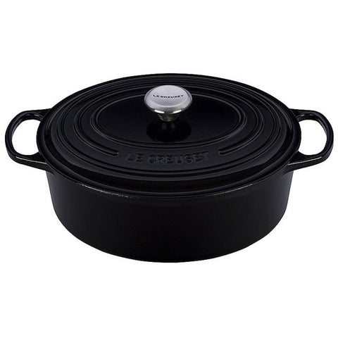 Le Creuset 6.75 Qt. Signature Oval Oven - Black