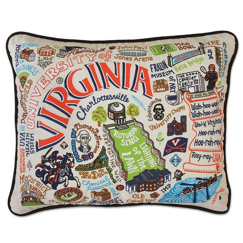 Catstudio UVA Embroidered Pillow