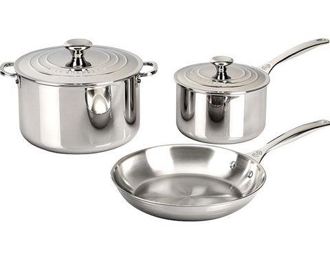 Le Creuset Stainless 5 Piece Set