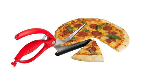 DreamFarm Scizza Pizza Scissors - Red