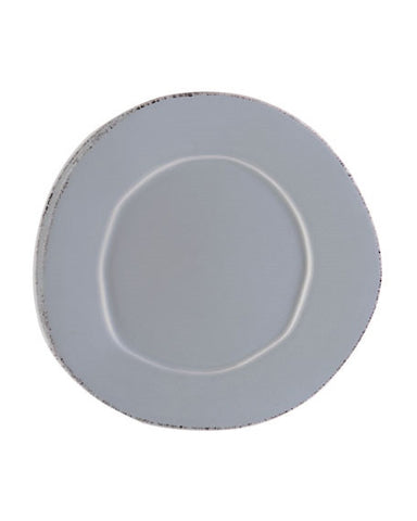 Vietri Lastra Salad Plate - Gray