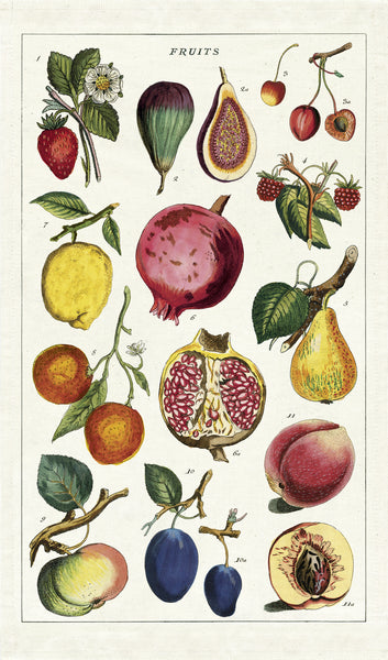 Cavallini & Co. Tea Towel - Fruits