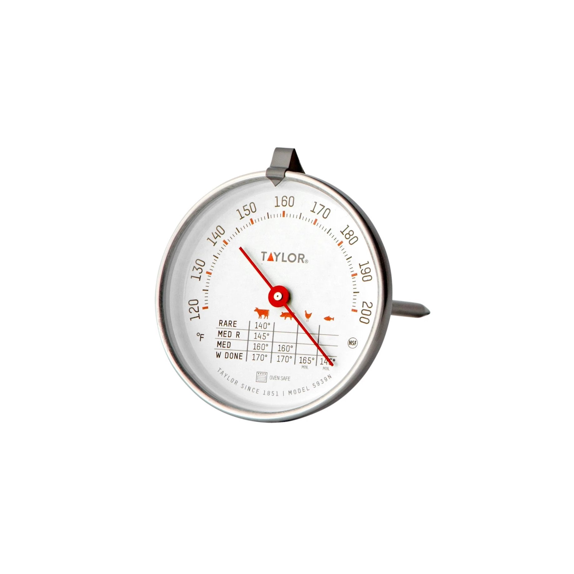 Taylor Classic Series Large Dial Oven Thermometer 