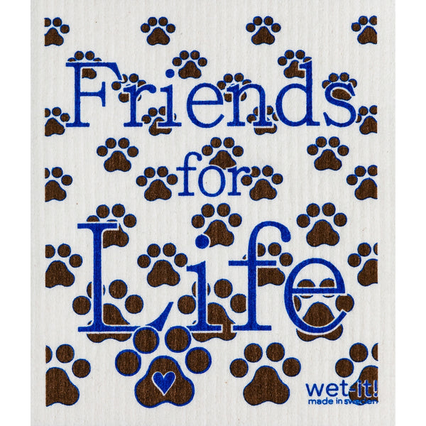 Wet-it! Swedish Dishcloth - Paws