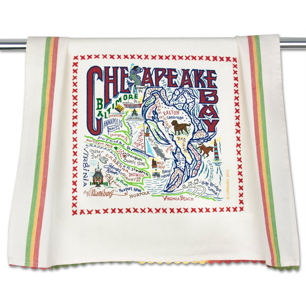 Catstudio - Dish Towel - Chesapeake Bay