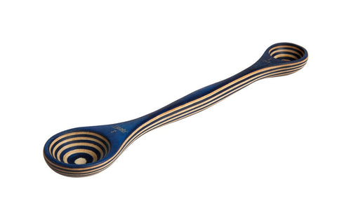 Island Bamboo Double Measuring Spoon - Blue