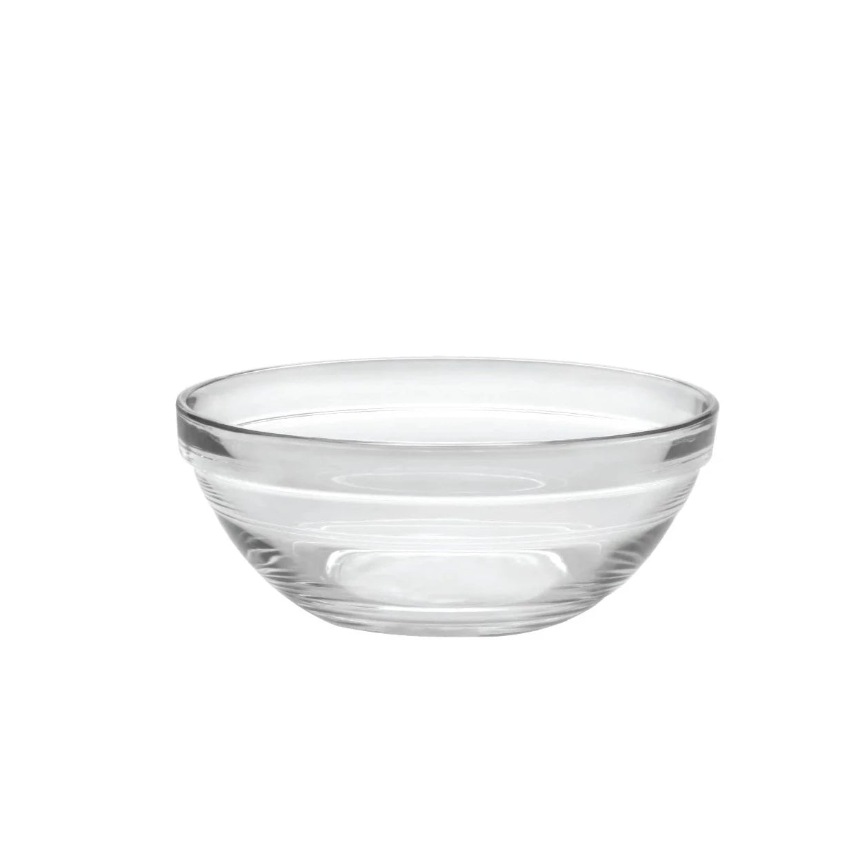 Lys Round Glass Bowls with Lids, Set of 5