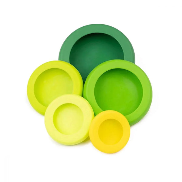 Food Huggers Set of 5 - Fresh Green