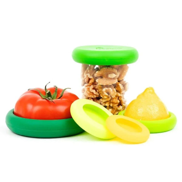 Food Huggers Set of 5 - Fresh Green